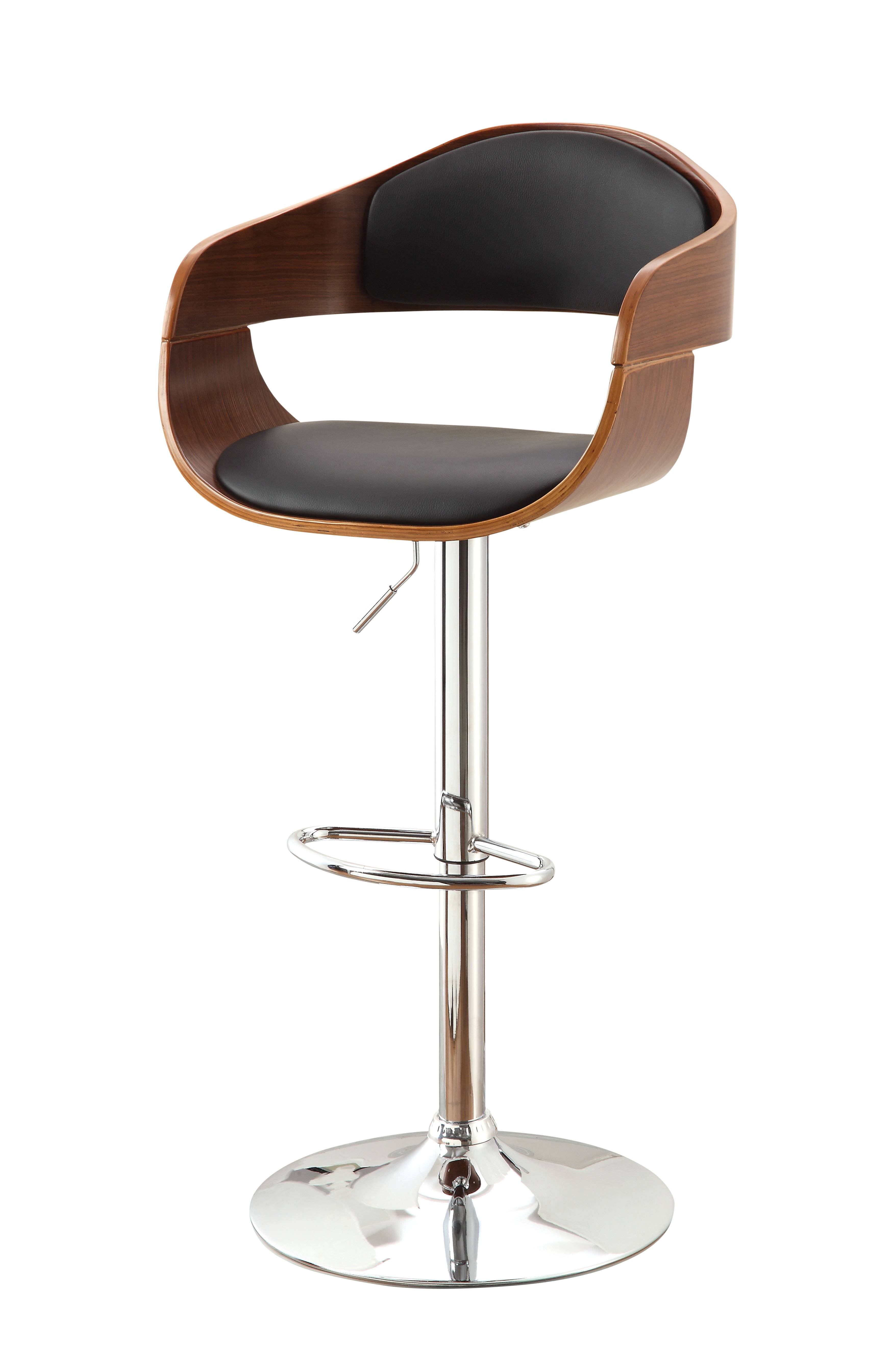 Saito Contemporary Swivel Bar Stool